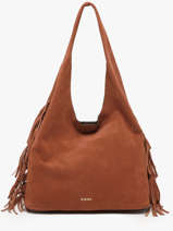 Sac Port paule Country Etrier Marron country ECOU154L