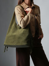 Sac Port paule Country Etrier Vert country ECOU154L-vue-porte