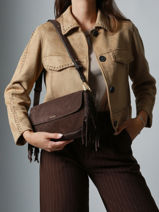 Sac Port paule Country Etrier Marron country ECOU145M-vue-porte