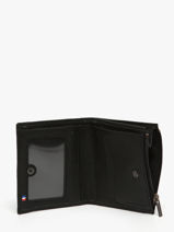 Porte-monnaie Cuir Etrier Noir madras EMAD810-vue-porte
