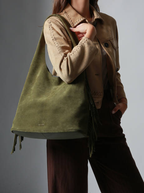 Sac Porté épaule Country Etrier Vert country ECOU154L vue secondaire 1