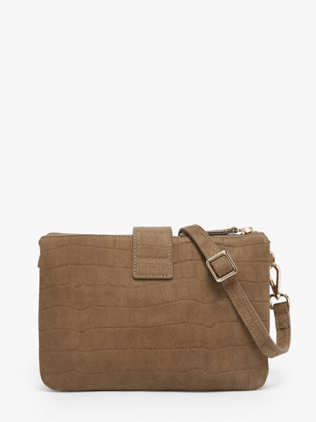 Shoulder Bag Equestre Croco Leather Etrier Brown equestre croco EECQ0143 other view 3